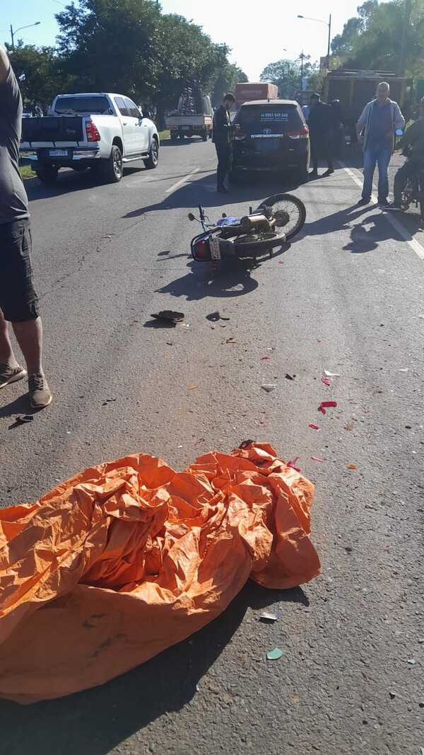 Accidente fatal sobre la Ruta PY07 - La Clave