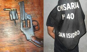 Cayó tatácho por realizar disparos al aire en Encarnación