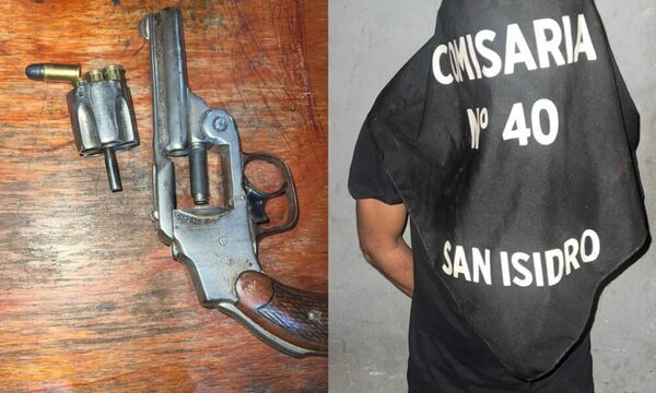 Cayó tatácho por realizar disparos al aire en Encarnación