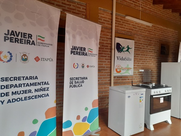 Gobernación de Itapúa realiza importantes donaciones al Centro Terapéutico Vida Sana