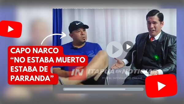 CAPO NARCO “NO ESTABA MUERTO ESTABA DE PARRANDA” - Itapúa Noticias