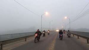 Densa niebla afecta  al Dpto. de Ñeembucú - Nacionales - ABC Color