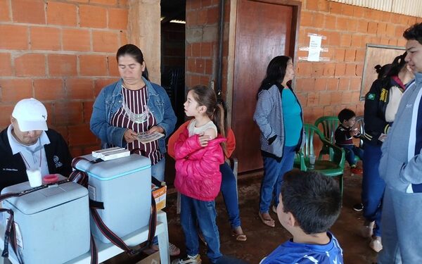 Exitosas jornadas de vacunación en Santa Rita