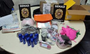 Detectan cocaína camuflada en desodorantes en el Silvio Pettirossi
