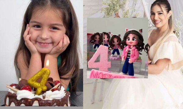 ¡Qué rápido! La hija de Nadia Portillo ya cumple 4 añitos