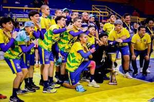 Handbol: Franco y Fernando en U16, Hernandarias y San Lorenzo en U12, son campeones