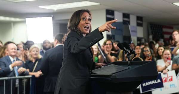 La Nación / Kamala Harris parte como la favorita para suceder a Biden