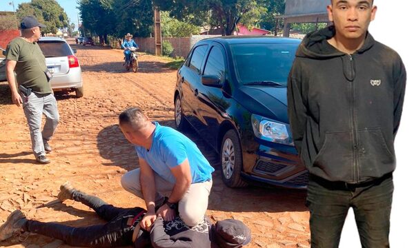 Tras persecución, capturan a joven buscado por intento de homicidio en Hernandarias – Diario TNPRESS