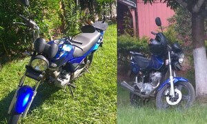 Hurtan nuevamente una motocicleta del predio del Hospital de Coronel Oviedo – Prensa 5