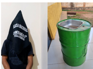 Lo que sea nomás ya: ¡Arrestan a un ñato por robar un lavamanos!