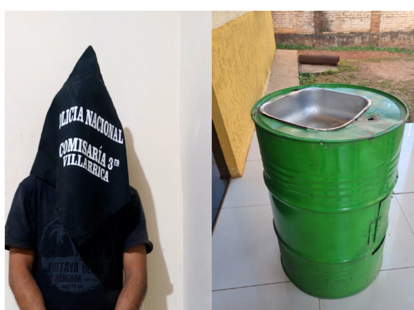 Lo que sea nomás ya: ¡Arrestan a un ñato por robar un lavamanos!