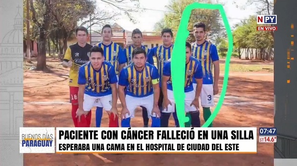 Paciente oncológico falleció en condiciones indignas en CDE - Noticias Paraguay