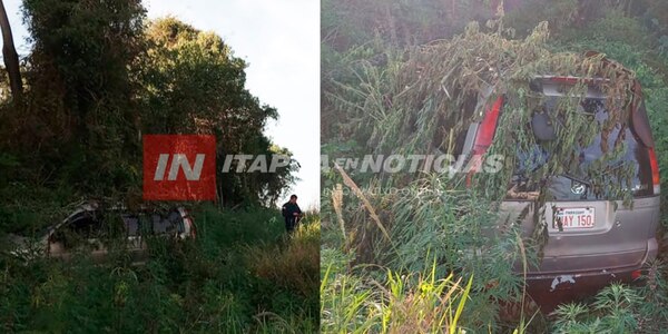 RECUPERARON TERCER VEHÍCULO ROBADO POR BANDA DE ASALTANTES EN ITAPÚA - Itapúa Noticias