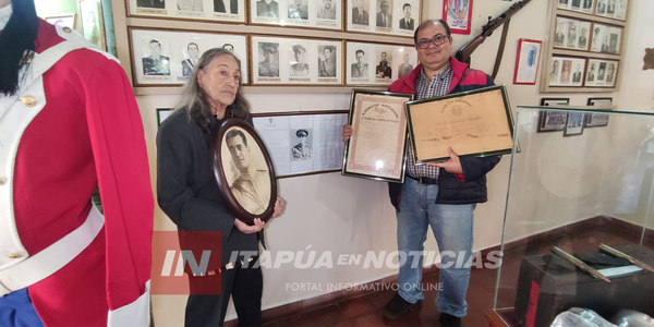 REIVINDICACIÓN HISTÓRICA EN ENCARNACIÓN DE UN MAESTRO Y HÉROE DE LA GUERRA DEL CHACO - Itapúa Noticias