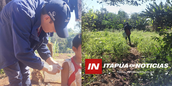 SE REALIZÓ EXITOSA JORNADA DE VACUNACIÓN EN EL DISTRITO DE ALTO VERÁ - Itapúa Noticias