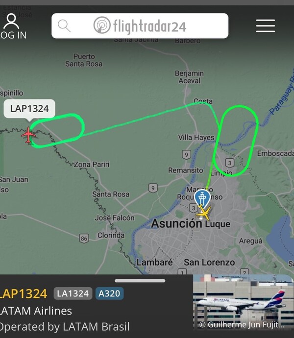 Avión de Latam vuelve al aeropuerto tras impacto con un pájaro