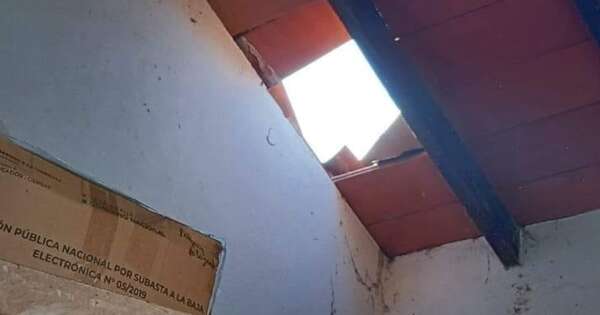 Diario HOY | Otro colegio es víctima de la inseguridad, esta vez en Ypané: ladrones entraron por el techo