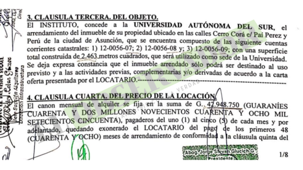 UNASUR adeuda al IPS G 14.600 millones por alquiler del inmueble donde funciona su sede central