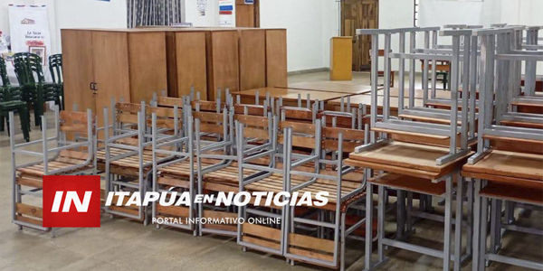 MUNICIPALIDAD DE CARMEN DEL PNÁ. ENTREGÓ MOBILIARIOS ESCOLARES A VARIAS INSTITUCIONES - Itapúa Noticias