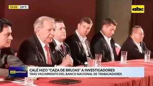 Video: Calé hizo “caza de brujas” a quienes le investigaron en el vaciamiento del BNT - ABC Noticias - ABC Color