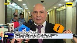 Video: “Narcoagenda” evidencia presuntas coimas en fuerzas públicas  - ABC Noticias - ABC Color