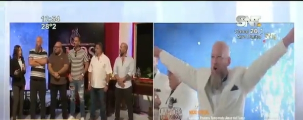 Entrega de premios de Amos del Fuego - SNT