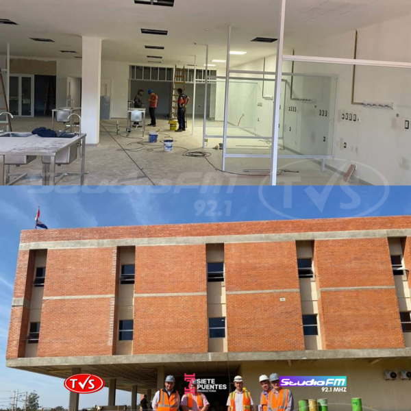 VISITA DE VERIFICACIÓN DEL GRAN HOSPITAL DEL SUR: UN PROYECTO EN MARCHA HACIA SU FINALIZACIÓN - TVS