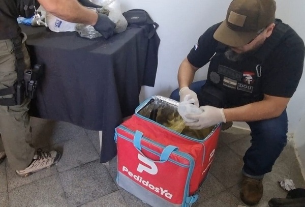 Hacían delivery, pero del purete