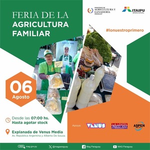 Feria de la Agricultura Familiar en la explanada de Venus Media
