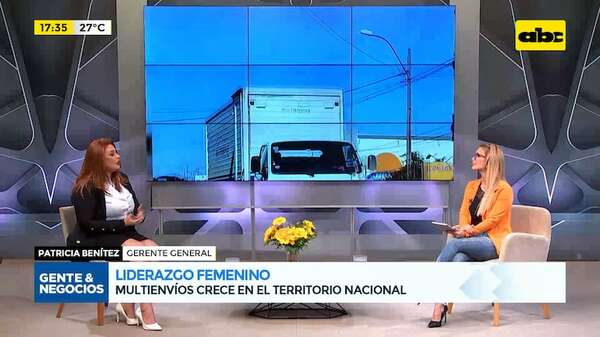 Video: con liderazgo femenino, Multienvíos crece en el territorio nacional - Gente & Negocios - ABC Color