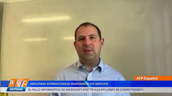Video: Las aerolíneas reanudan gradualmente sus servicios tras el fallo informático mundial