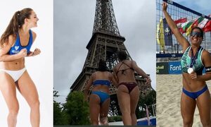Todos hablan de Luana Alonso en París, ¡pero mirá lo que son nuestras voleibolistas!