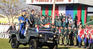 La Nación / Santiago Peña encabezó acto de conmemoración y habilitó mejoras