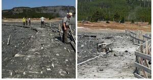 Diario HOY | VIDEO| Una inusual explosión sorprende a los visitantes en Yellowstone