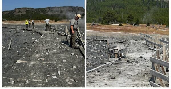 Diario HOY | VIDEO| Una inusual explosión sorprende a los visitantes en Yellowstone