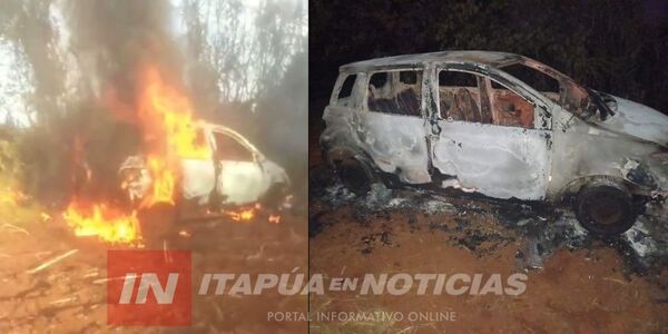 INCENDIO DE PASTIZAL HABRÍA INCENDIADO UN AUTOMÓVIL - Itapúa Noticias