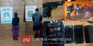 BÚSQUEDA DE SICARIO TERMINA CON DETENIDOS EN SAN PEDRO DEL PNÁ. - Itapúa Noticias