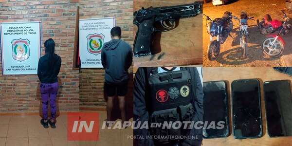 BÚSQUEDA DE SICARIO TERMINA CON DETENIDOS EN SAN PEDRO DEL PNÁ. - Itapúa Noticias