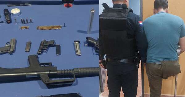 Diario HOY | Inadaptado molestaba a vecinos con disparos al aire: le cayó la Policía y Fiscalía