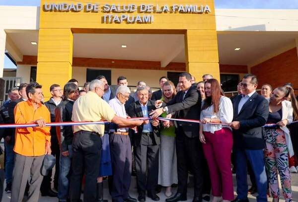 Inauguran nueva USF en Itapuamí •
