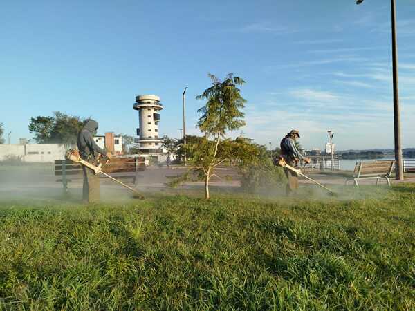 Municipalidad de Cambyretá intensifica labores de limpieza en el municipio