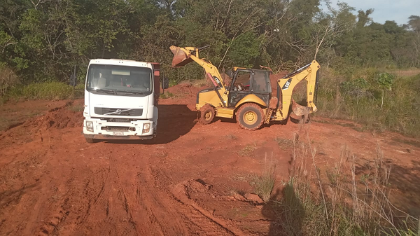 Comuna Sanjosiana, prosigue con los trabajos mantenimientos de los caminos rurales - Noticiero Paraguay