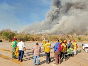 Incendios en Bolivia: encienden las alertas en Agua Dulce, Bahía Negra y zona de Chovoreca