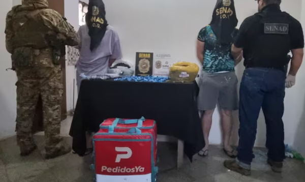 Plan Sumar: Capturan a “deliverys” de drogas en Mariano Roque Alonso