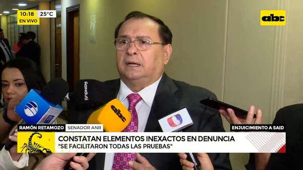 Juez y parte: Retamozo defiende denuncia contra fiscal Luis Said - ABC Noticias - ABC Color