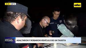 San Lorenzo: Asaltan y llevan vehículo de un taxista   - ABC Noticias - ABC Color