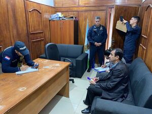 Fiscalía allanó Municipalidad de Primero de Marzo en caso por supuesta estafa