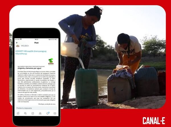 LA OTRA CARA DEL | MIENTRAS PEÑA DISFRUTA DE LOS JJ.OO EN PARÍS, CHAQUEÑOS IMPLORAN AGUA