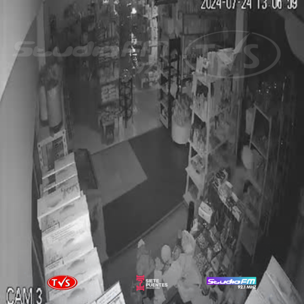 ROBO EN LOCAL COMERCIAL DE TRINIDAD: SE LLEVAN CUATRO MILLONES DE GUARANÍES - TVS