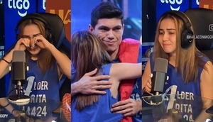 Desconsolado llanto de la bailarina de Alder Alcides - Teleshow